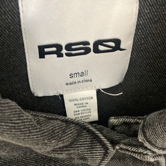 Black jean jacket - Picture 2 of 3